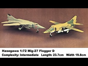 Hasegawa 1:72 Mig-27 Flogger D Kit Review