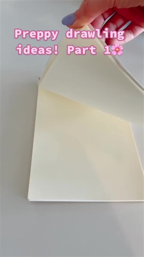 Easy and Fun Sketchbook Drawing Ideas | Preppy Doodles