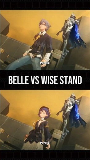 Belle vs Wise summoning Pyrois #zenlesszonezero