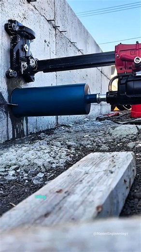 Precision Diamond Core Drilling Through Concrete | Powerful Wall Drilling Technique