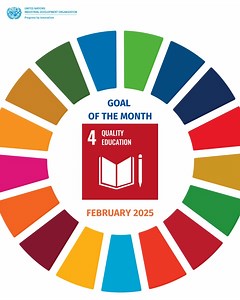 1.2K views · 45 reactions |  SDG Goal of the Month: #SDG4 Education...