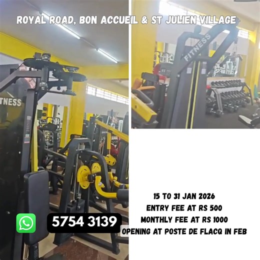 One of the largest gym in Mauritius 🇲🇺 Space. Equipments. Result This is Amazing fitness💪 | Amazing fitness