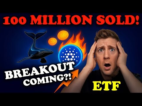 They Sold 100 Million ADA in 72 Hours — What’s Coming Next?