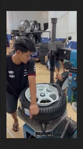 Tips for Installing Car Tires #tires #rims #hsr #viral #short #brakesystem #diy