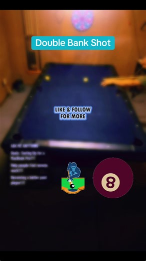 Double Bank Shot #pool