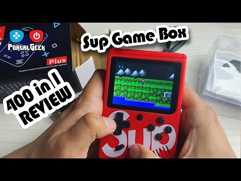 La Mini Consola SUP Game Box 400 in 1 - Review 2020