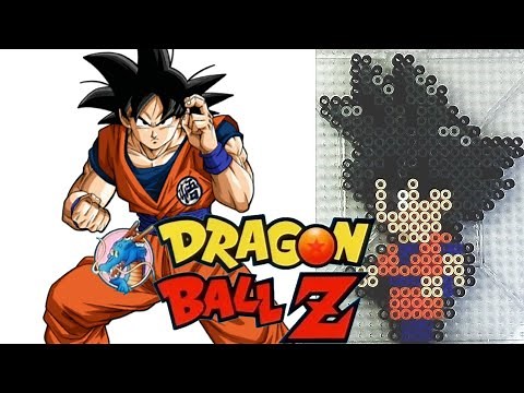 孫悟空【ドラゴンボール】アイロンビーズで作ってみた