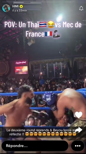 Combat de boxe Thaïlandais vs Français : Une rencontre explosive