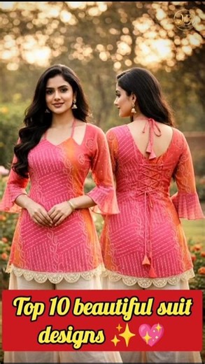 Top 10 Beautiful Suit Design Ideas 👗#shorts #suit #design #blouse