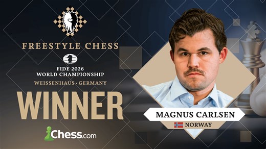 FIDE Freestyle Chess World Championship: Carlsen Stuns Caruana To Win 21st Title