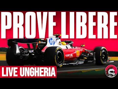 🔴LIVE F1 FREE PRACTICE🔴FERRARI IS SUPER FIRED UP IN HUNGARY!