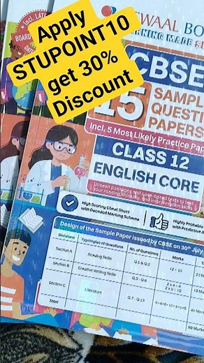 Oswaal CBSE Sample Paper for class 12 @StudyPointPro