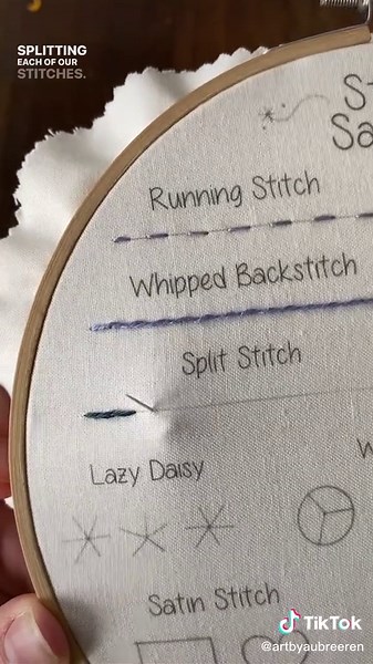 Mastering Split Stitch in Embroidery Techniques