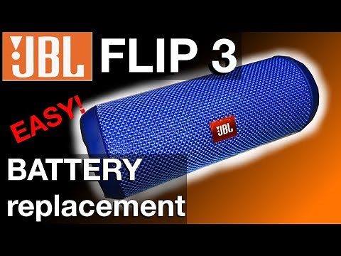 JBL Flip3 Battery Replacement (How to DIY)
