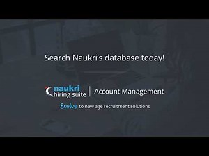 How to log in to the Naukri recruiter account