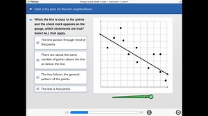 i-ReadyFitting a Linear Model to Data — Instruction - Level H... | Filo