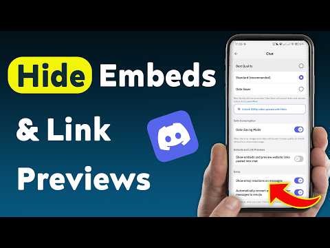 How to Hide Embeds and Link Previews in Discord (Updated)