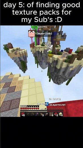 Day 5: Finding the BEST PvP Texture Packs 👀