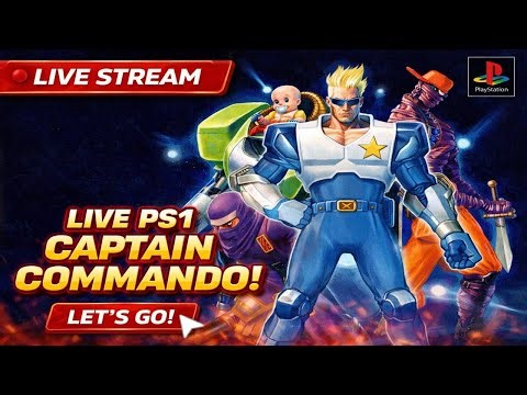 😱 Captain Commando PS1 LIVE – Tamatin Sekali Jalan!