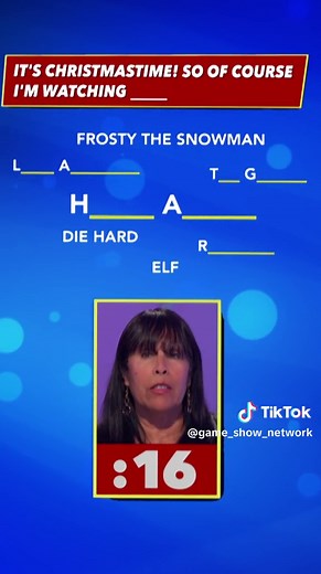 It's Christmas time so of course I'm watching _____. 🎄 #AmericaSays, weekdays at 2p on Game Show Network! #gameshownetwork #christmasmovies #christmasshows