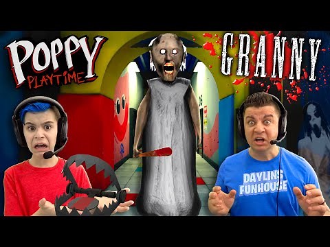 GRANNY is HUGGY WUGGY (Poppy Playtime Mods)