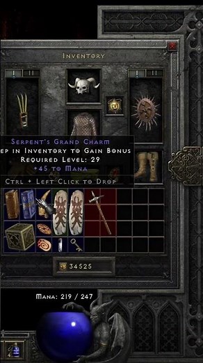 Diablo 2! Two unique drops from Mephisto!