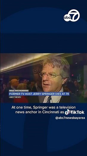 Iconic daytime TV host Jerry Springer dies at 79