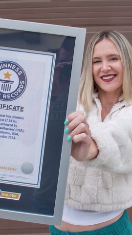 Guinness World Records on Instagram: "Longest arm hair (female) 🔎 18.40 cm (7.24 in) grown by Macie Davis-Southerland 🇺🇸"