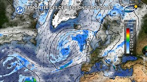 Le combat des titans ! regardez comment les hautes pressions "anti #cyclones" tentent de freiner la remontée prochaine d'anciennes tempêtes tropicales vers l'Europe. On surveille l'évolution de la semaine prochaine où le flux de sud pourrait provoquer un épisode méditerranéen 🌧️ Lire nos prévisions à ce sujet et les risques pour la semaine prochaine 👇https://actualite.lachainemeteo.com/actualite-meteo/2024-10-01/isaac-joyce-kirk-quelles-seront-les-consequences-de-ces-tempetes-tropicales-qui-re