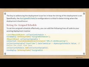 How to Deploy Packages Using SCCM SDK with C#