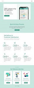1000  customers using our application - CSS Template by Nicepage