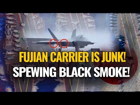 Spent billions of dollars but the Fujian aircraft carrier is just scrap metal