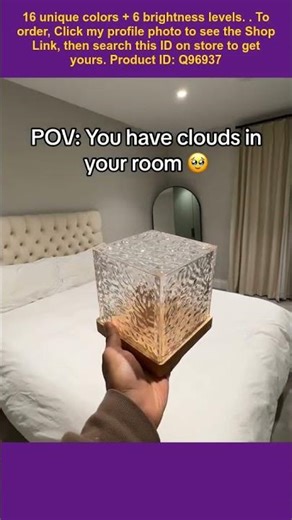 A lamp that creates a wave-like effect by displaying LED lights in a ripple pattern.