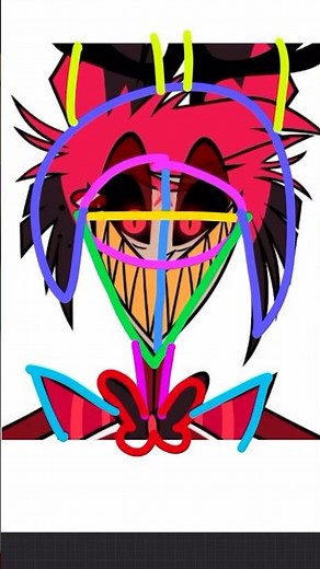 How to Draw Alastor from Hazbin Hotel! #hazbinhotel