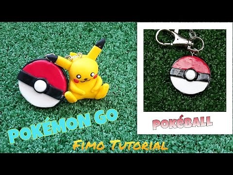 POKÉMON GO Fimo Schlüsselanhänger TUTORIAL - Pokéball Teil 1 *Krikreativ*