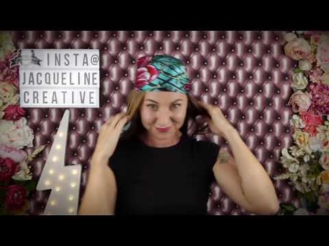 Festival headscarf 🌸tying tutorial🌸Deluxe pirate style