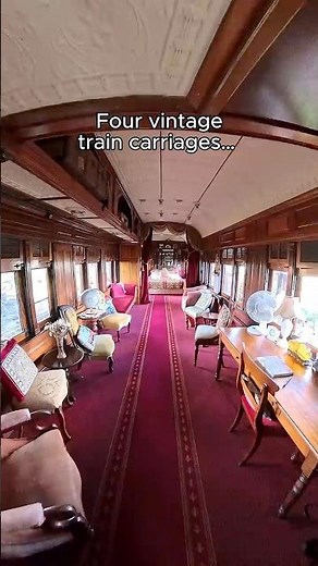Old Trains Turned Into Amazing Rooms!