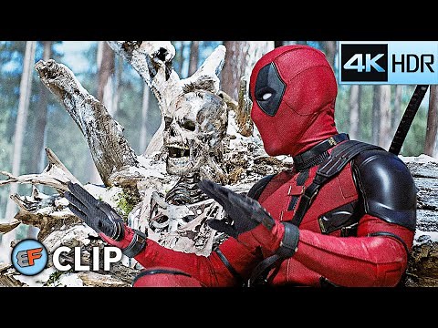 Logan's Skeleton - Opening Scene | Deadpool & Wolverine (2024) 4K HDR Movie Clip