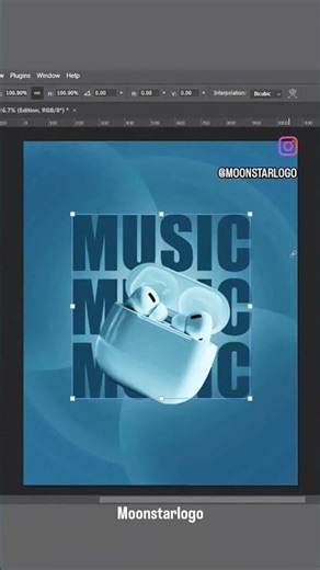 Music || Banner Design In Adobe Photoshop 2025