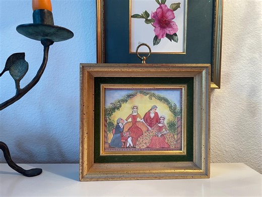 Wooden Framed Photo Frame Golden Shadow Box - Etsy