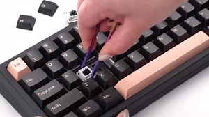 OOCTPK Chilkey WS Keyboard Switch Puller Keycap Puller, Titanium Alloy DIY Tool Easily Switch Puller for Hot-Swappable Keyboard, Fast & Pain-Free Universal Remover Tool for Switches, Rapid Repair