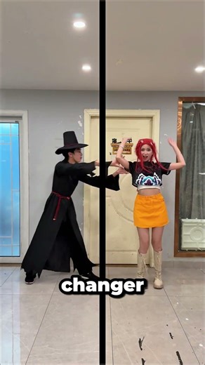 The Man Dressed as a Woman! 😱