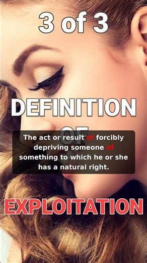 How to define "Exploitation" after dark