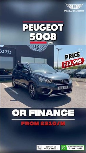DON'T MISS OUT ON THIS PEUGEOT 5008 ALLURE BLUE!!