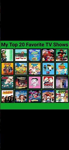 My Top 20 Favorite TV Shows