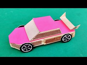 How to make matchbox racing car | Matchbox car made at home | DIY toys