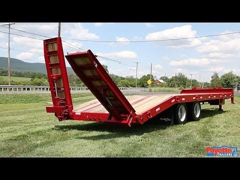 LoneStar Tag Trailers - Hydraulic Ramps Option