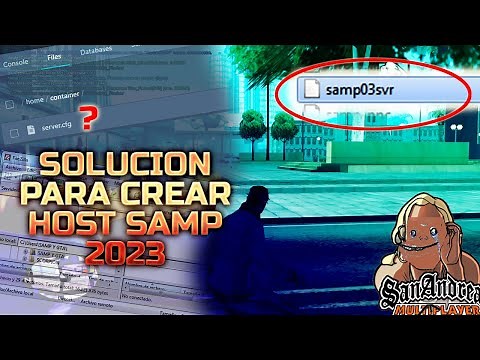 Solucion de Archivos al Crear HOST SAMP (Archivos por defecto)