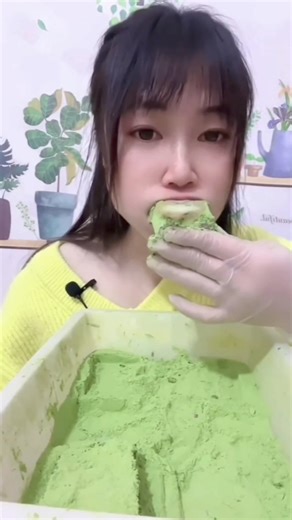 7K views · 333 reactions | Matcha Ice ASMR Feast | Chilled Crunchy Sounds to Love | Asmr Ice-eating | Facebook