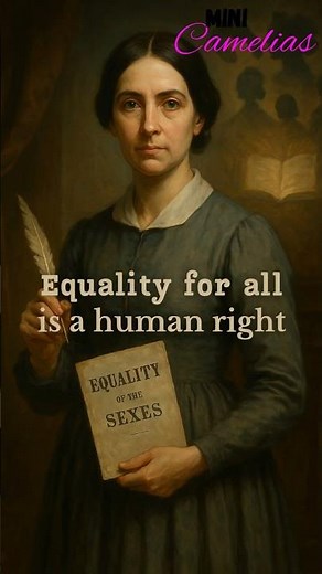 Born today(26th Nov) 1792, Sarah Grimké defied a world that silenced women. #miniCamelias